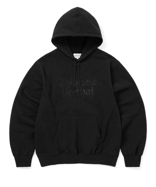 Old English Logo Hoodie Black
