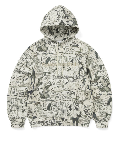T-Logo Hoodie Graffiti