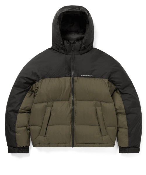 Multi-Ripstop Down Puffer Jacket Olive