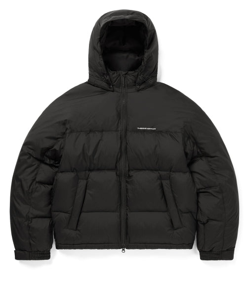 Multi-Ripstop Down Puffer Jacket Black