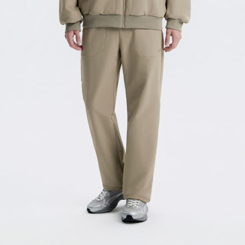 N254UPT050 아르켈론 더블웜 기모 우븐 팬츠 OAK BEIGE