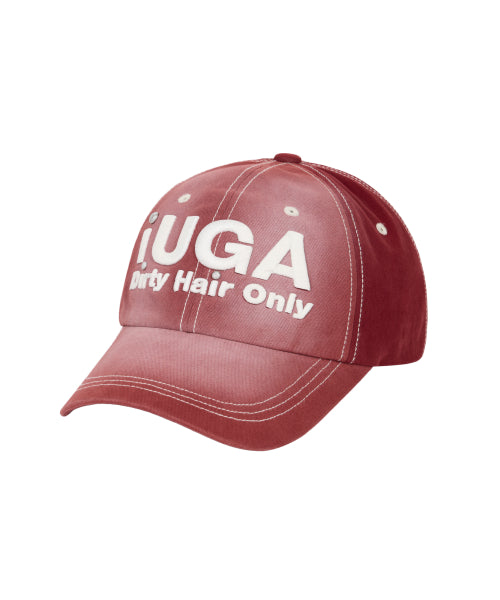 Washed Embroidery Ball Cap (Pink)