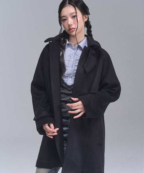 Freya Classic Hooded Coat [BLACK]