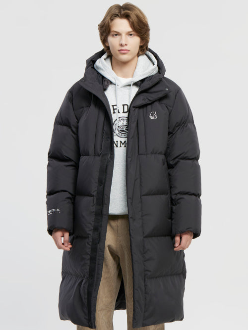Carbe Crystal Down Utility Long Jumper - M_Black