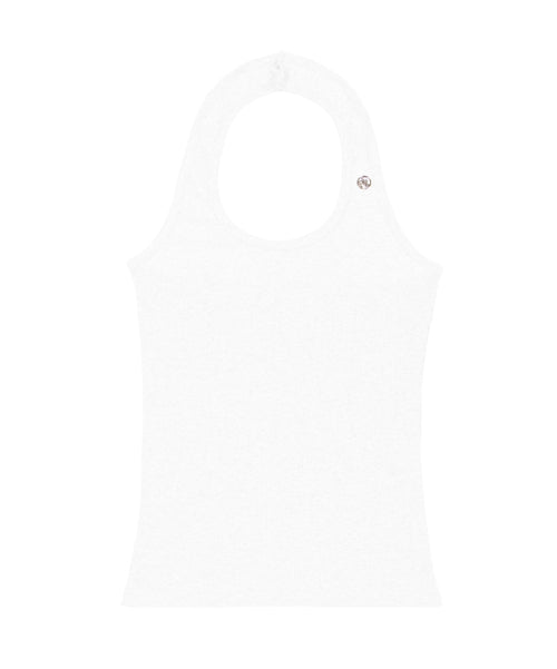 Soft Halter Sleeveless [Ivory]