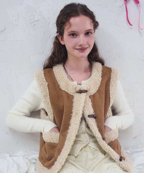 Cozy Vest BROWN