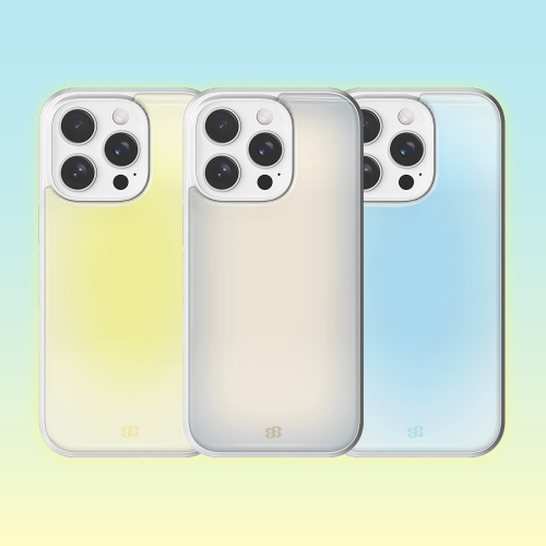 [iPhone 17 added] Aurora epoxy silver bumper case Basic/Maxafe-10TYPE
