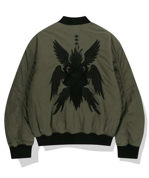Abyss Angel MA-1 Jacket - Khaki
