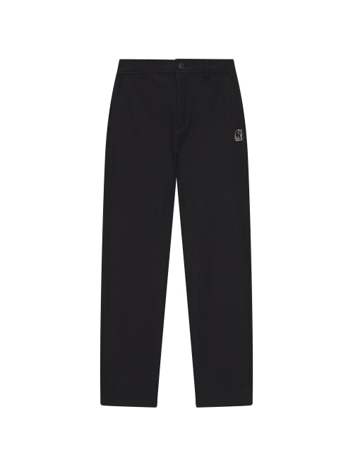 Hayd Warm Napping Basic Straight Pants (Slim Fit) - M_Black