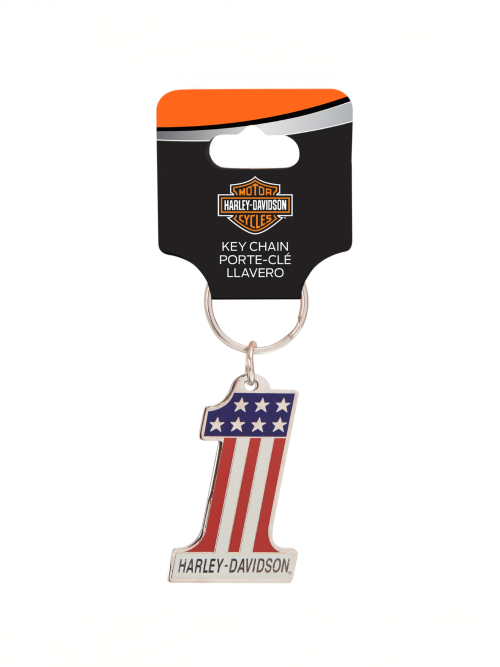 Number One Keychain_Silver HH15388337