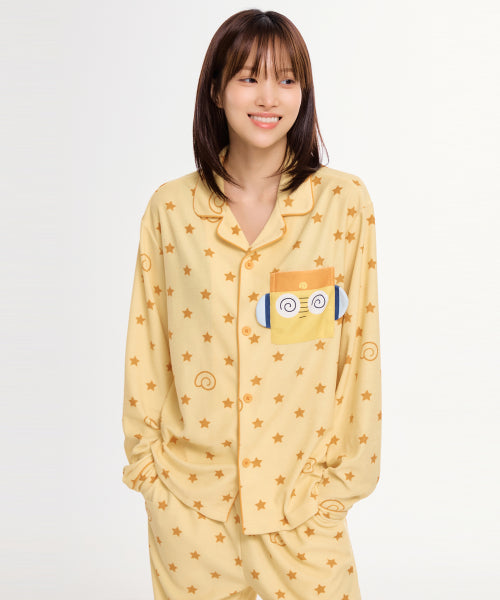 [Frog Sergeant Keroro] Sleeping Pajama (YELLOW)_SPPF4TU05