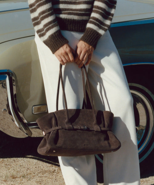 HAVI BAG [BROWN - SUEDE]