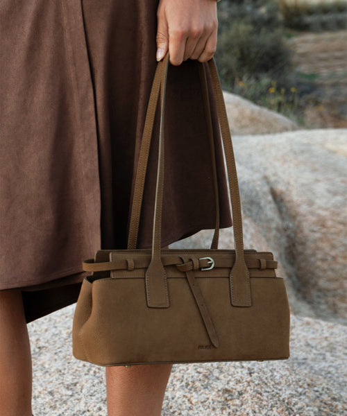 JOUR BAG [MOCHA - NUBUCK]