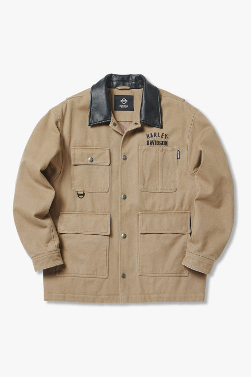 Oxford Work Jacket_Beige HH15303006