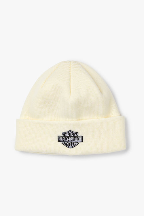 B&S Logo Beanie_Cream HH15381401