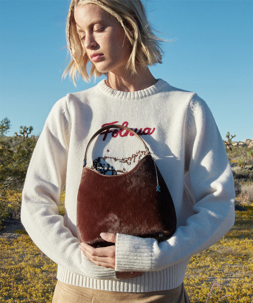 PELO BAG [BROWN - CALF SKIN]