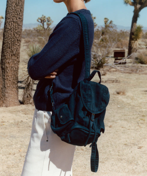 FADER BACKPACK [NAVY - CANVAS]
