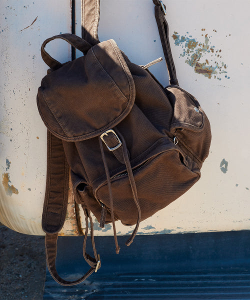 FADER BACKPACK [BROWN - CANVAS]