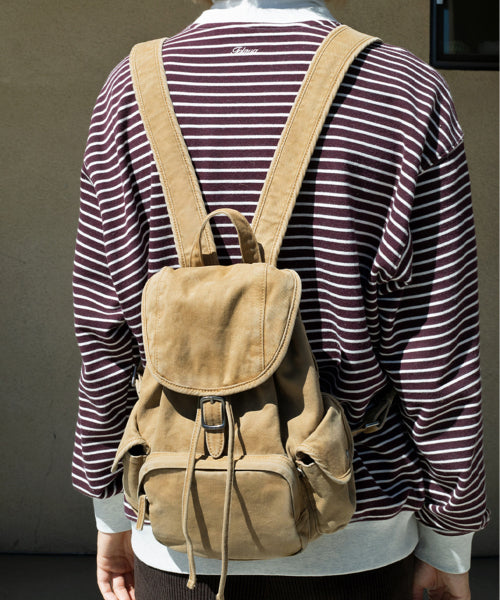 FADER BACKPACK [CAMEL - CANVAS]