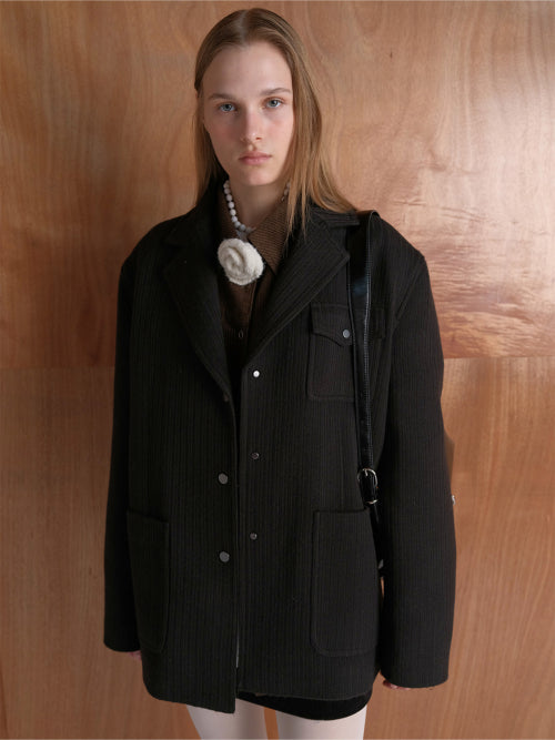 Striped Tailored Jacket VW5WJ243_2color