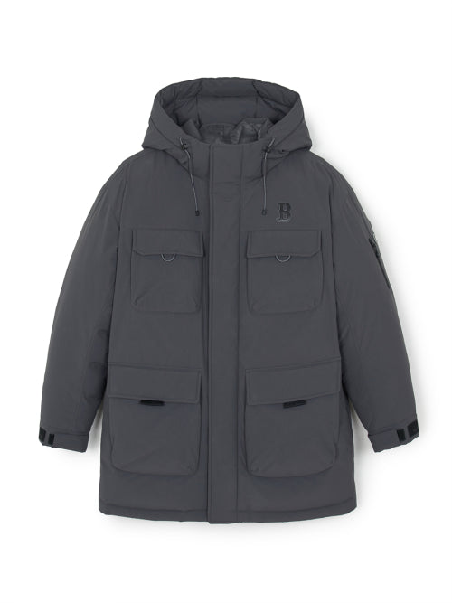 Goff Core Hooded Mid Padded BOS (Charcoal Gray)