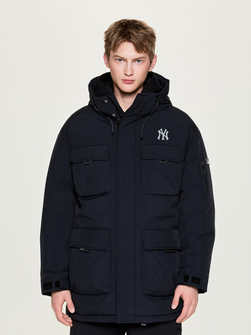 Goffcore Hooded Mid Padded NY (Black)