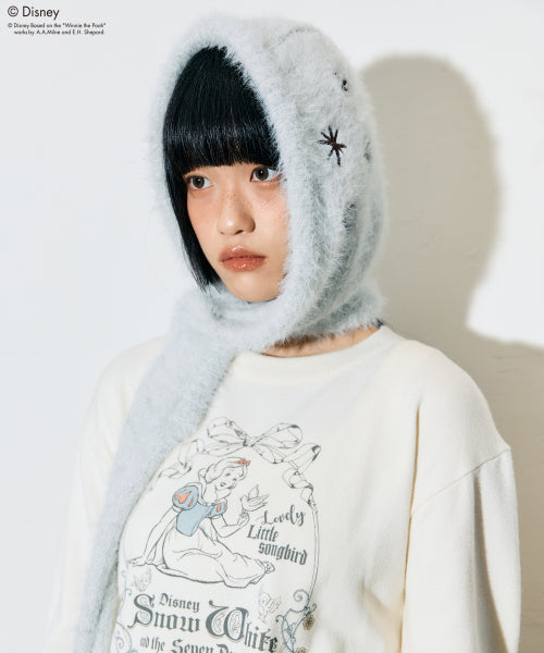 [DISNEY] WINNIE THE POOH_MUFFLER BALACLAVA(GRAY)