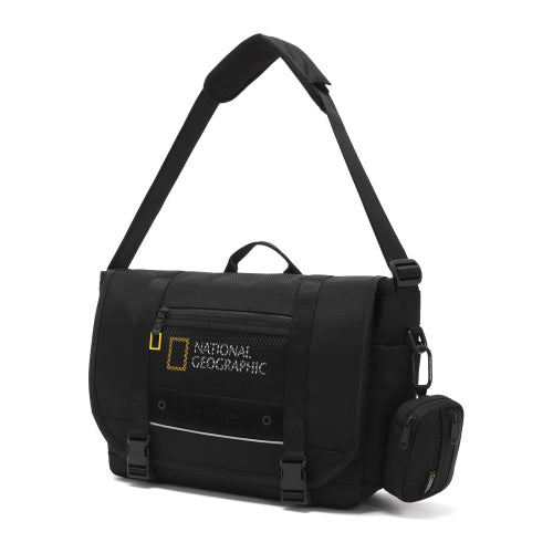 N265ACR530 LACO Messenger Bag 14 BLACK