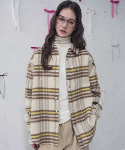Charmant Check Shirt YELLOW