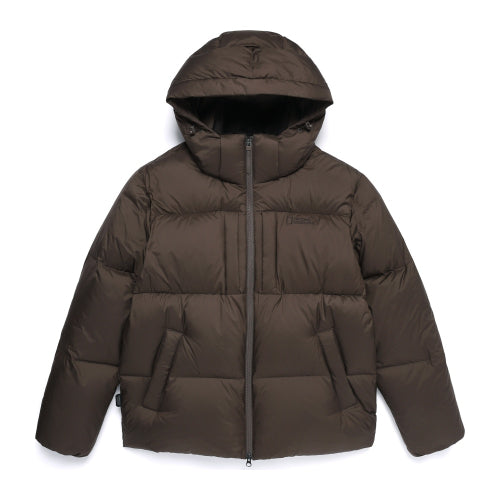 N254UDW040 Chitra Hoodie Goose-Down Jumper BROWN