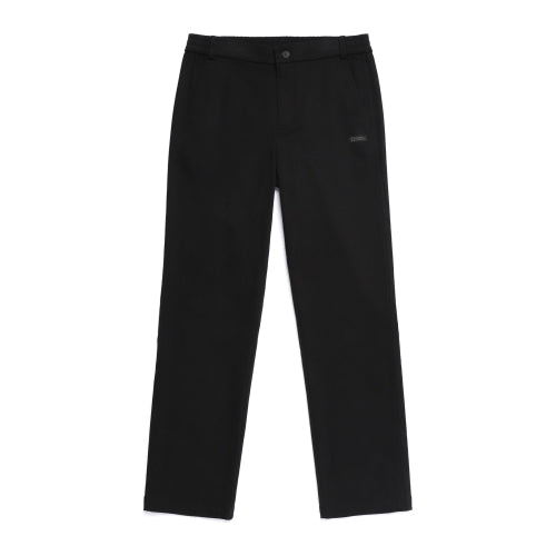 N254WPT010 Women's deblur straight fit pants BLACK