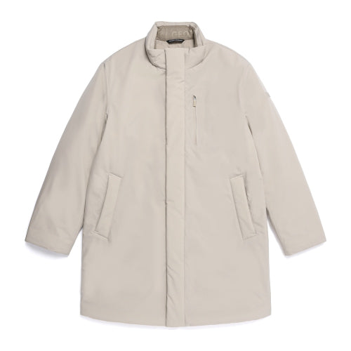 N254MDW350 Urban Nosashi Coat Type Goose Long Down MOURNING BEIGE