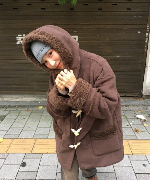 ANC HOODIE MUSTANG_BROWN