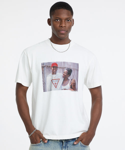 GJX ALLEN IVERSON Graphic Short-Sleeved T-Shirt MQBK1318