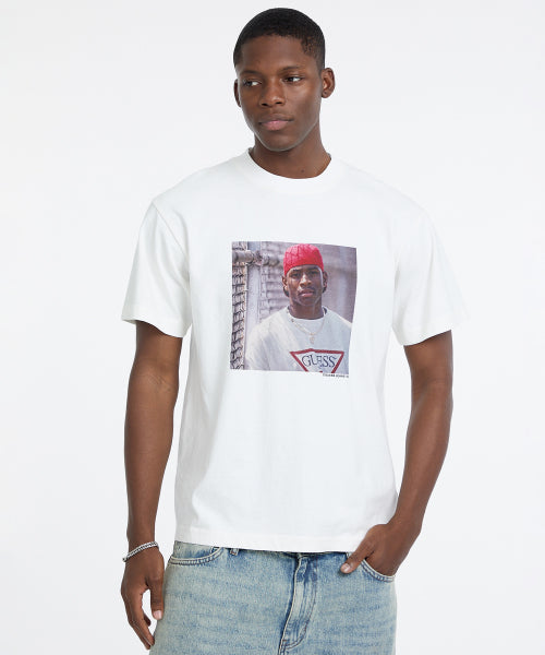 GJX ALLEN IVERSON Graphic Short-sleeved T-shirt MQBK1317