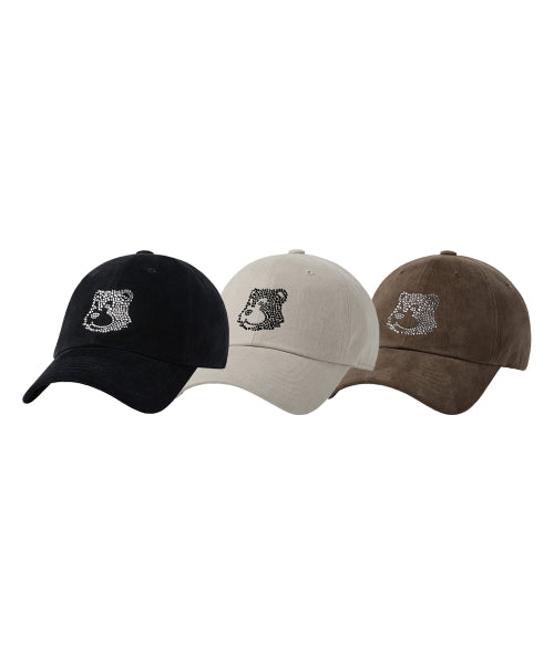 CUBIC AC BEAR BALL CAP (3COLOR)