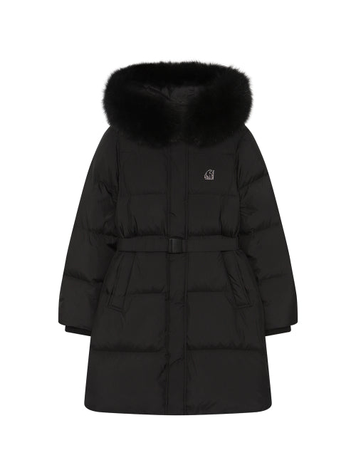 SCARDY CRYSTAL-DOWN Jumper LONG - W_Black