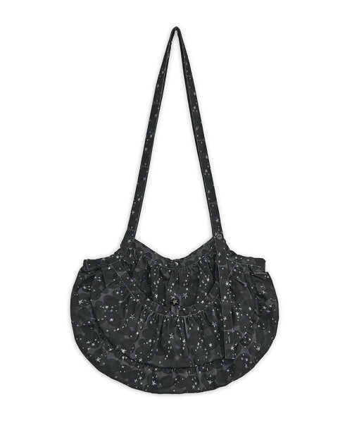 Stardust printed cross bag (Black)
