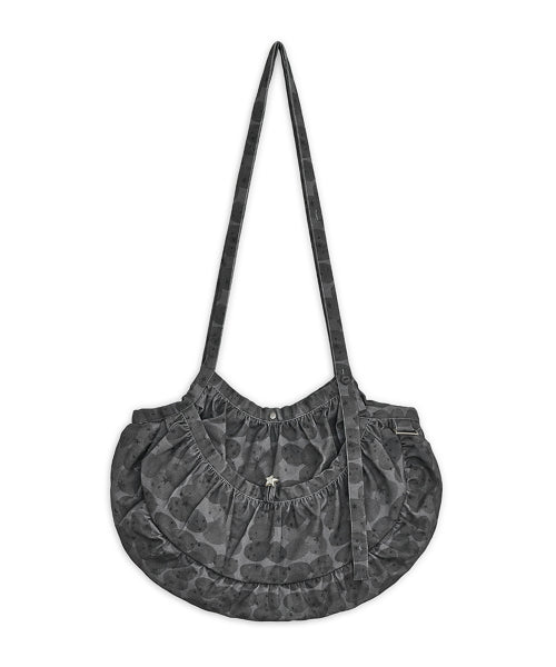 Stardust printed cross bag (Charcoal)