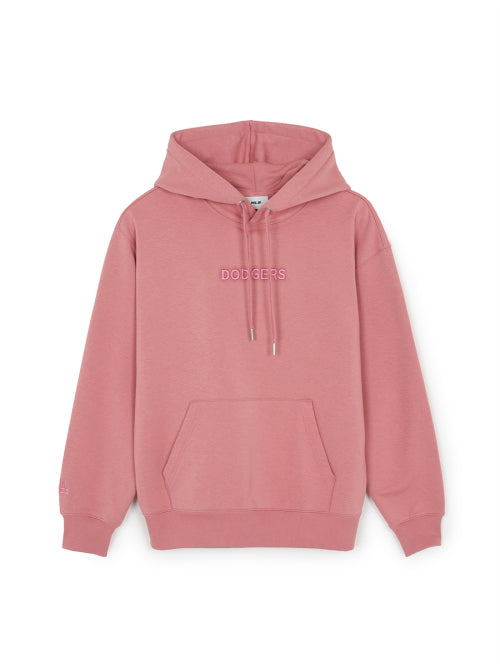 Basic Small Logo Napping Hoodie LA (Coral)