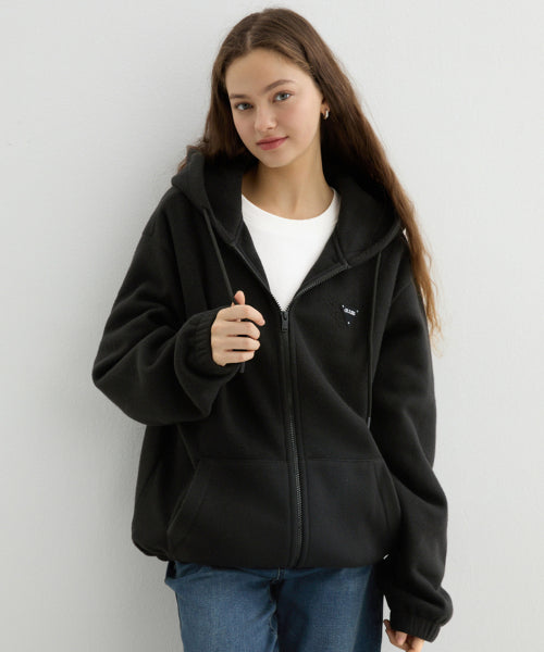 [CORE] Fleece Hooded Zip-Up MP4K9471