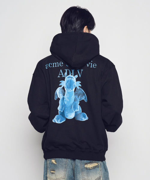 NEW FUZZY DRAGON ARTWORK HOODIE (2COLOR)