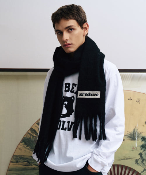 SHADOW AC BEAR LONG SLEEVE T-SHIRT (2COLOR)