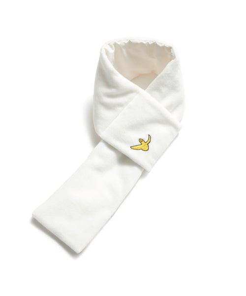 Padded reversible (fleece) muffler - IVORY
