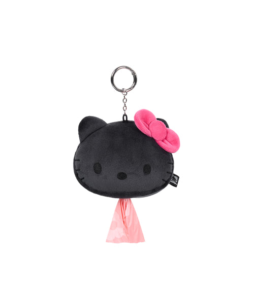 HELLO KITTY x ARUMARU POOP BAG KEY RING_BLACK