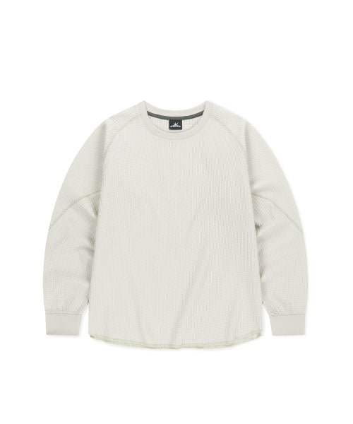 Aero Waffle LS Tee Stone