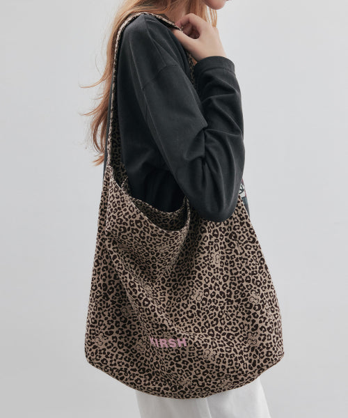 All-Over Leopard Eco Bag [Brown]