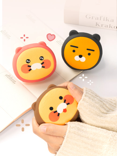 Kakao Friends Pogeun Double-Sided Heat Hand warmer Auxiliary Battery 5000 mAh Face type Mini Hand warmer
