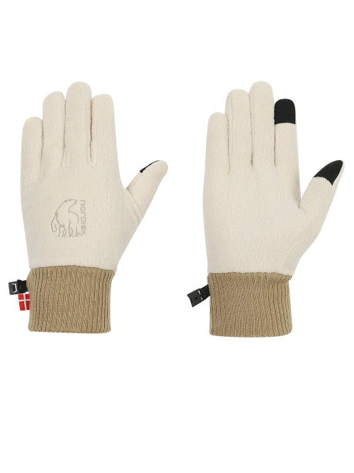 [Kids] Fleece Gloves_Beige