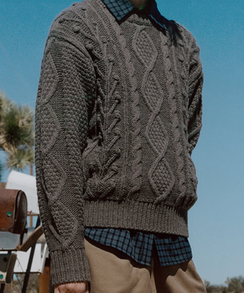 BUZZI BULKY KNIT [4COLOR]